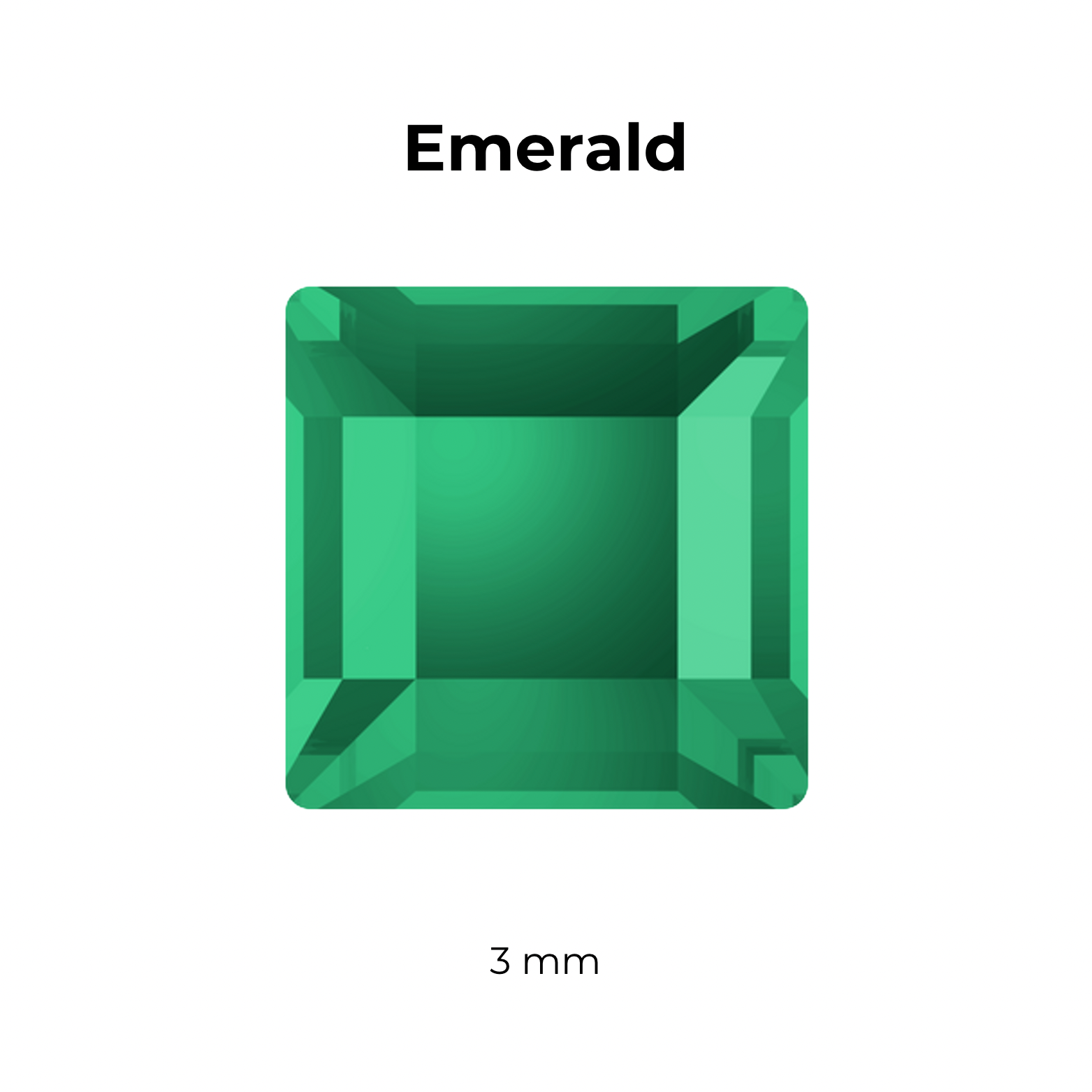 Square Tooth Gem - Swarovski