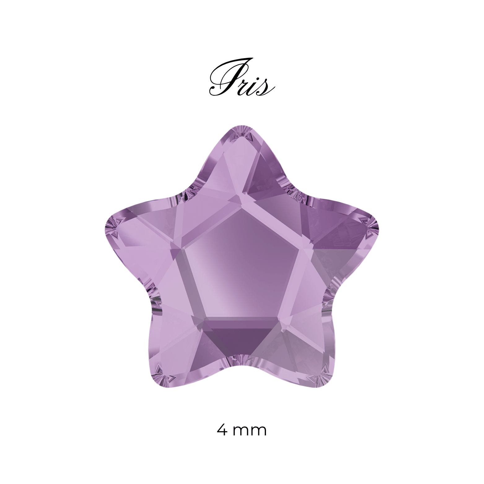 Swarovski Star Flower Tooth Gem