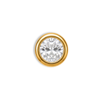 18K Gold Zahn-Anhänger – Fassung
