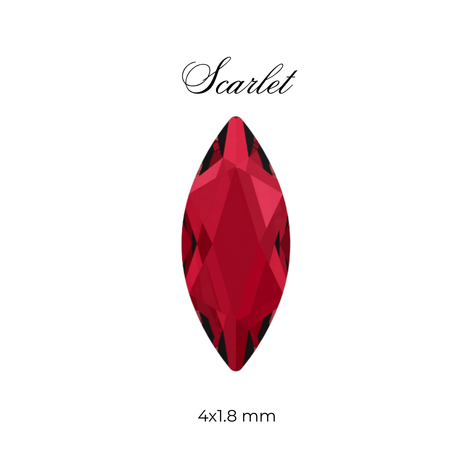 Swarovski Marquise Tooth Gem