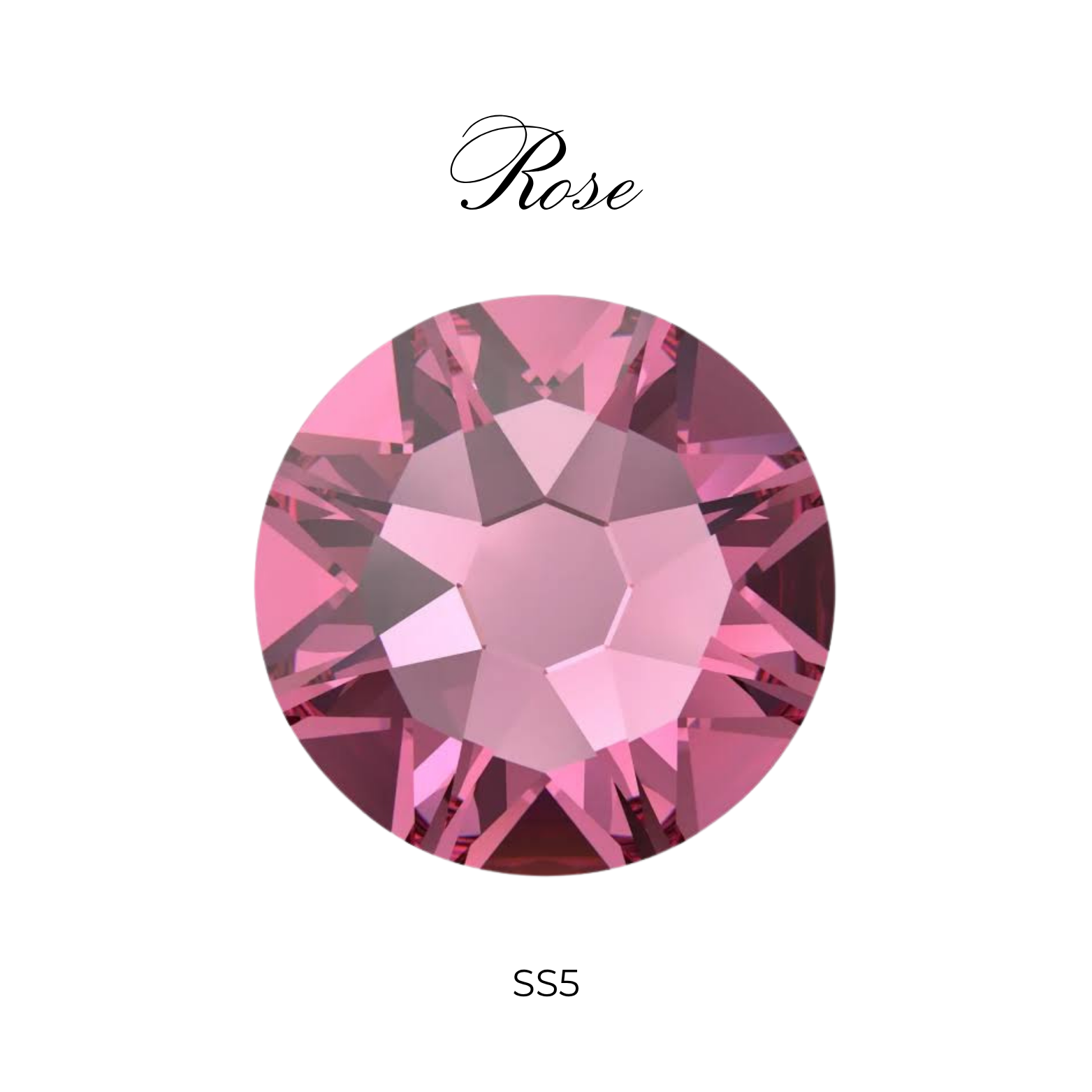 Round Colors Medium (SS5) Tooth Gem - Swarovski & Preciosa
