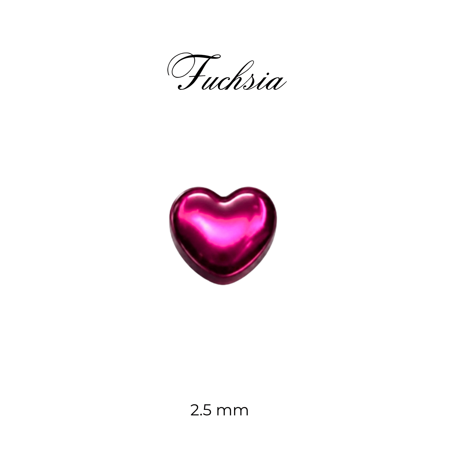 Micro Tooth Gems Heart