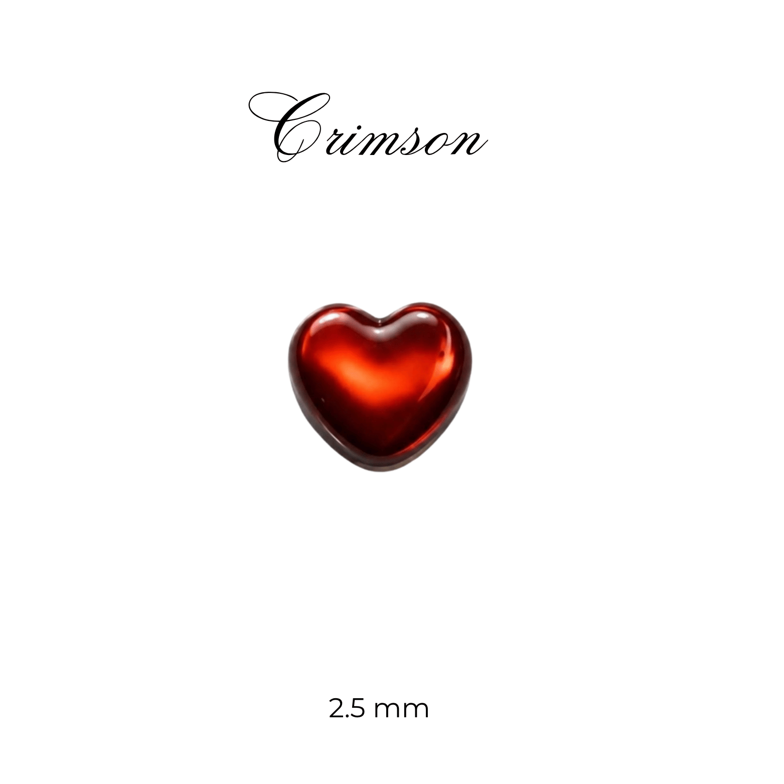Micro Tooth Gems Heart