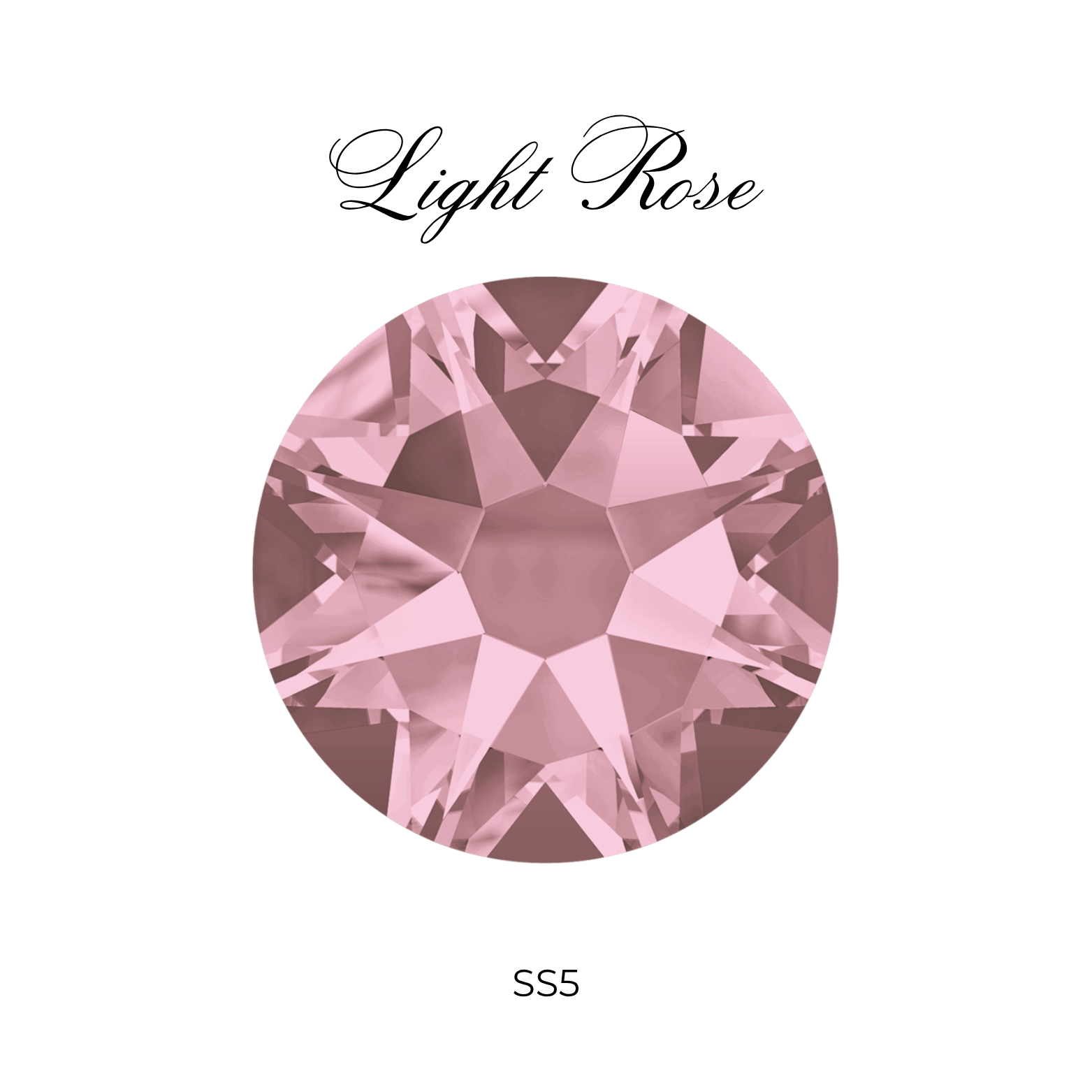Round Colors Medium (SS5) Tooth Gem - Swarovski & Preciosa