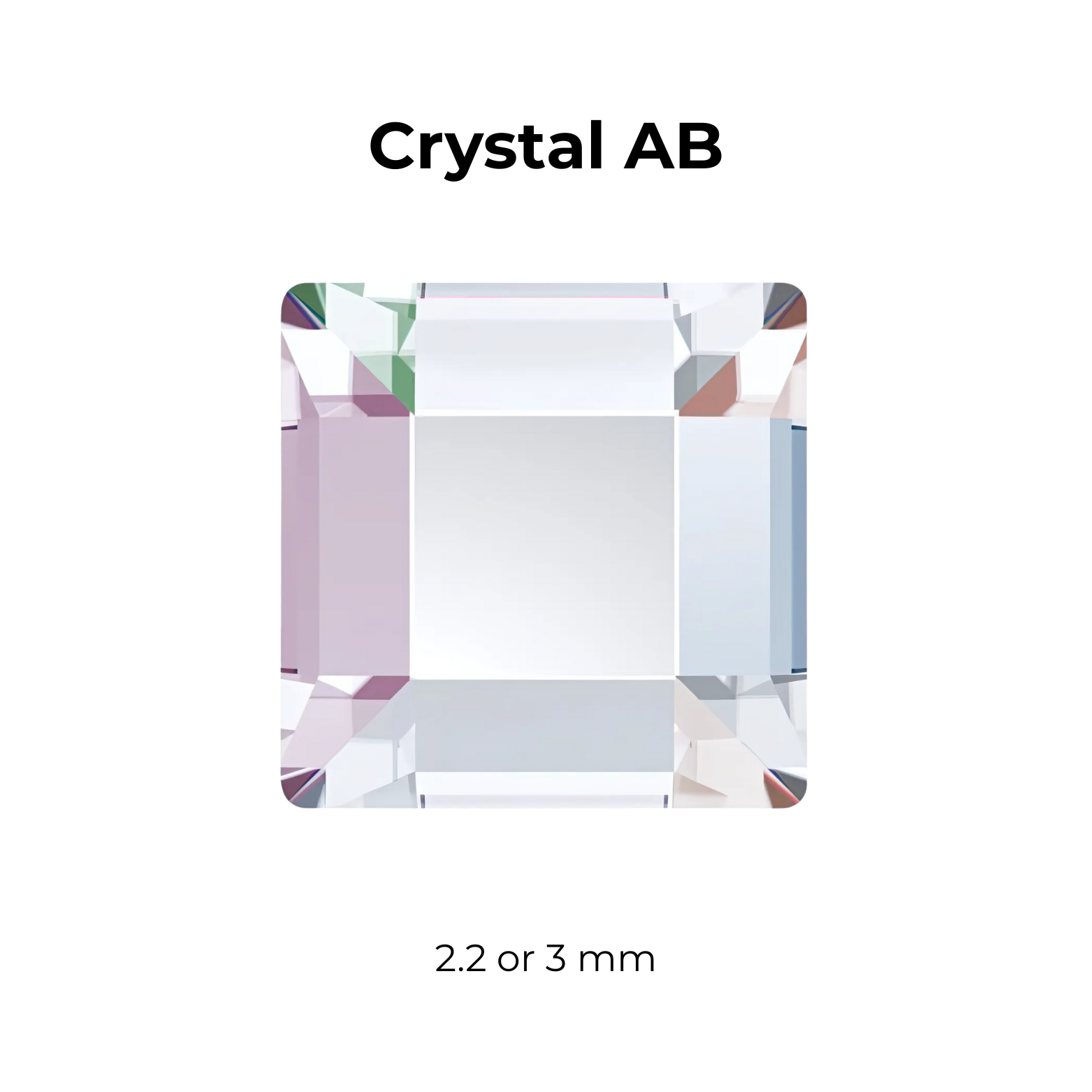 Square – Lead Free Tooth Gem
