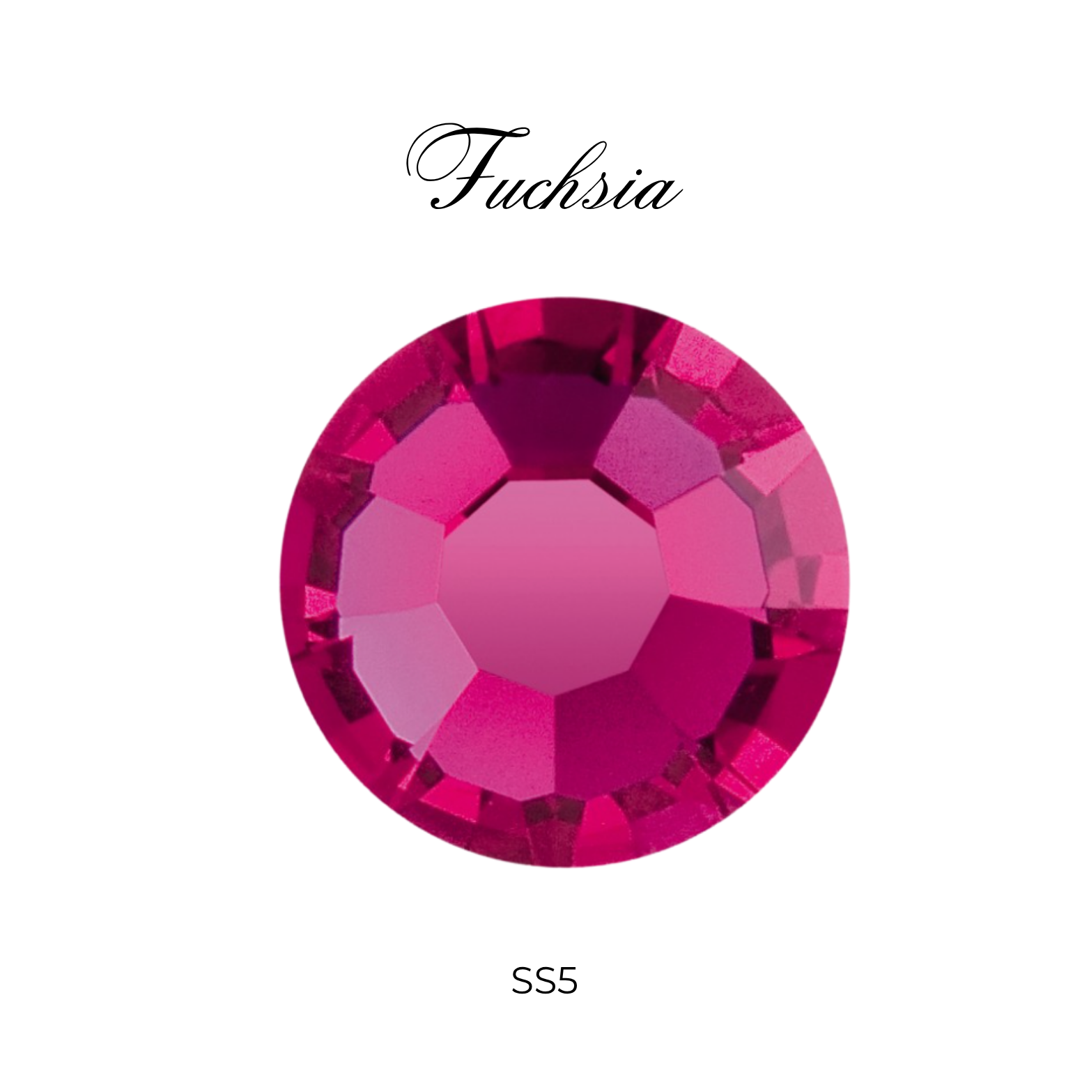 Round Colors Medium (SS5) Tooth Gem - Swarovski & Preciosa