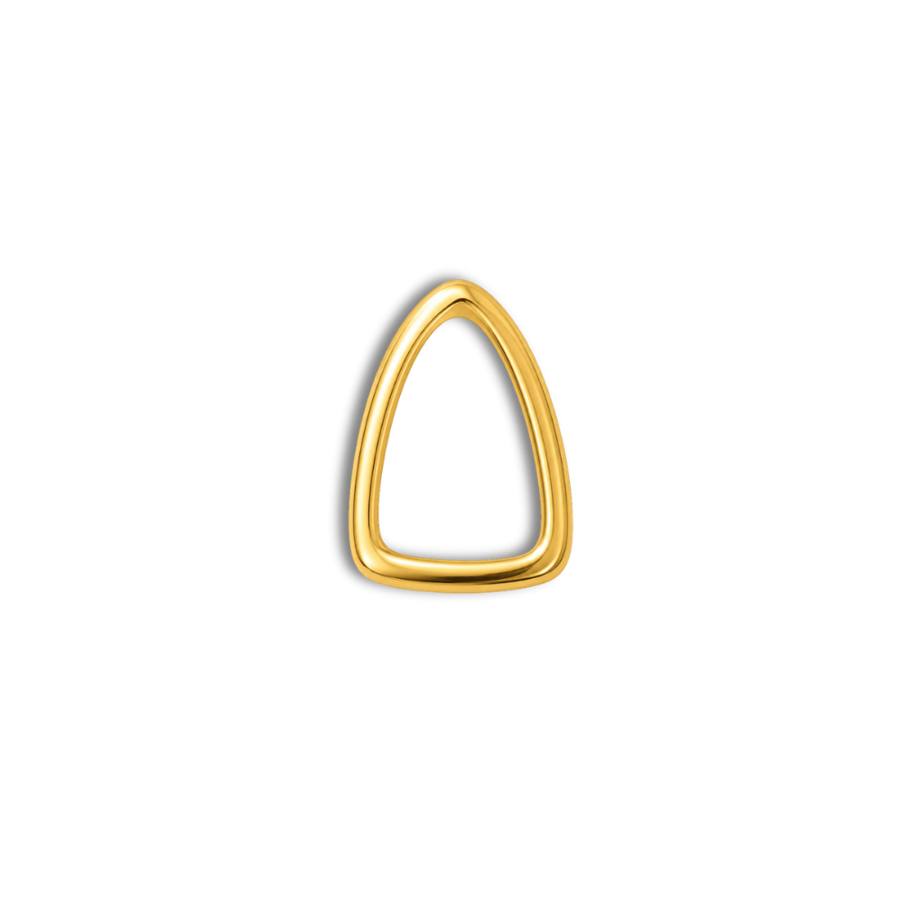 Facette dentaire en or 18 carats – Capuchon creux