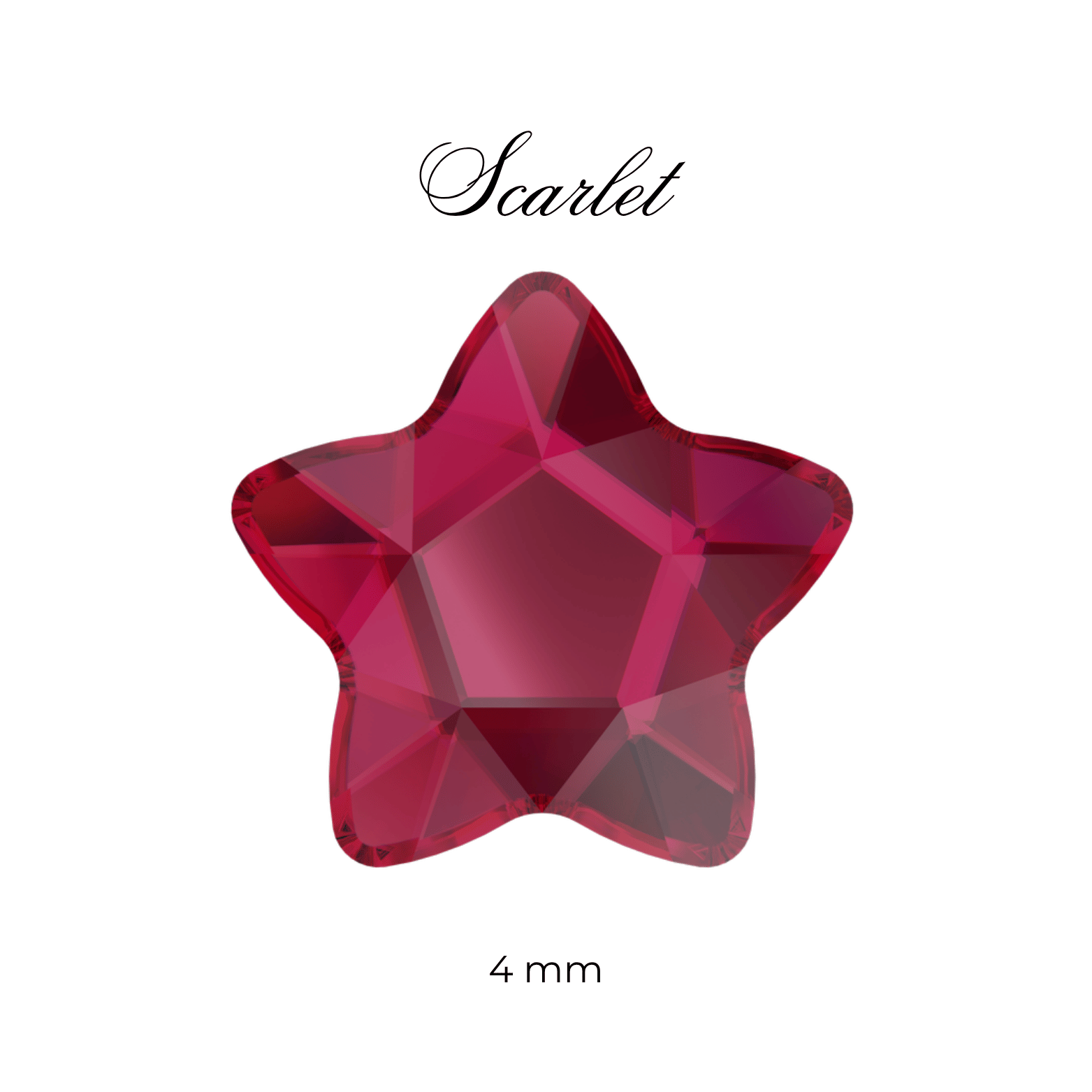 Swarovski Star Flower Tooth Gem