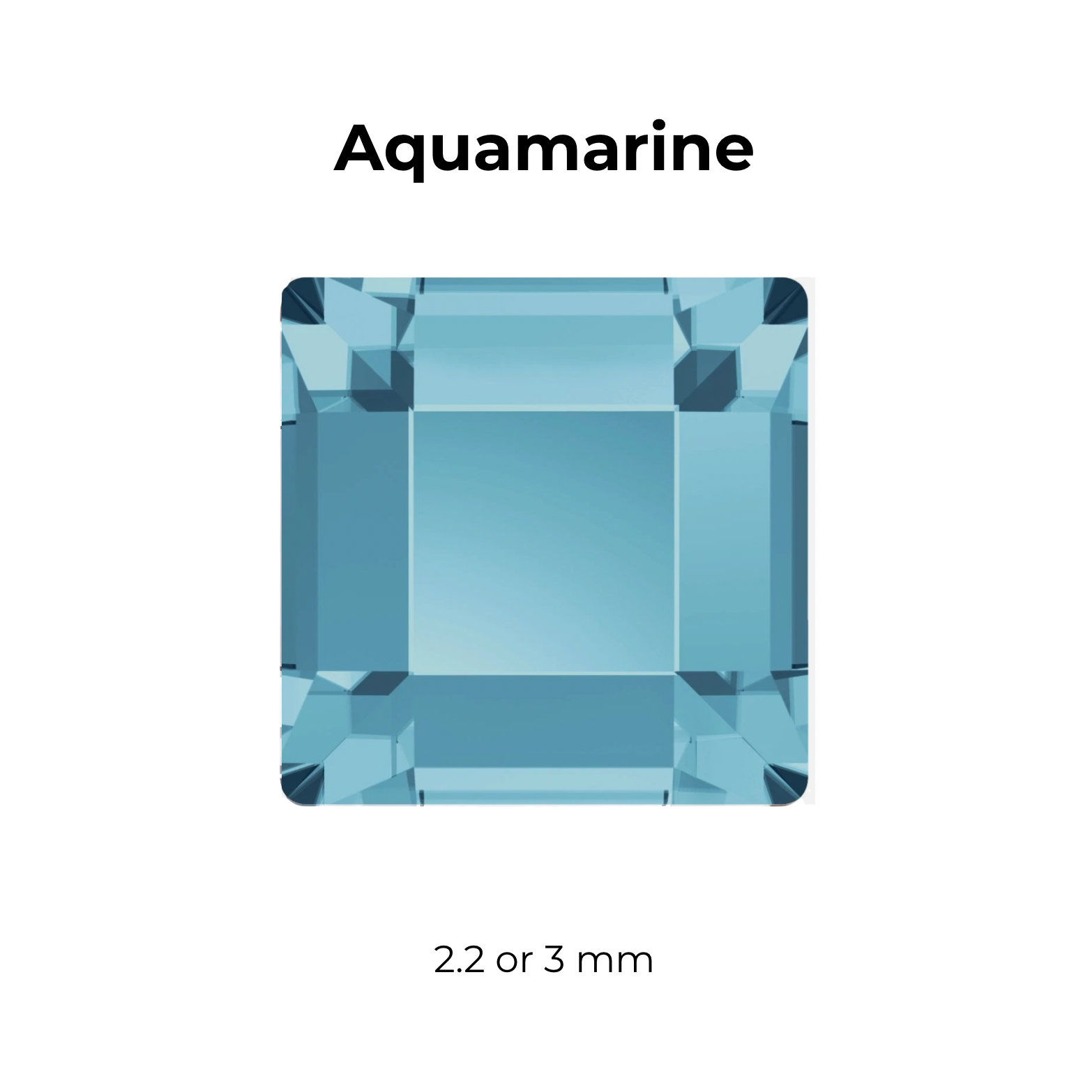Square Tooth Gem - Swarovski