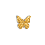 18K Gold-Zahn-Anhänger – Schmetterling