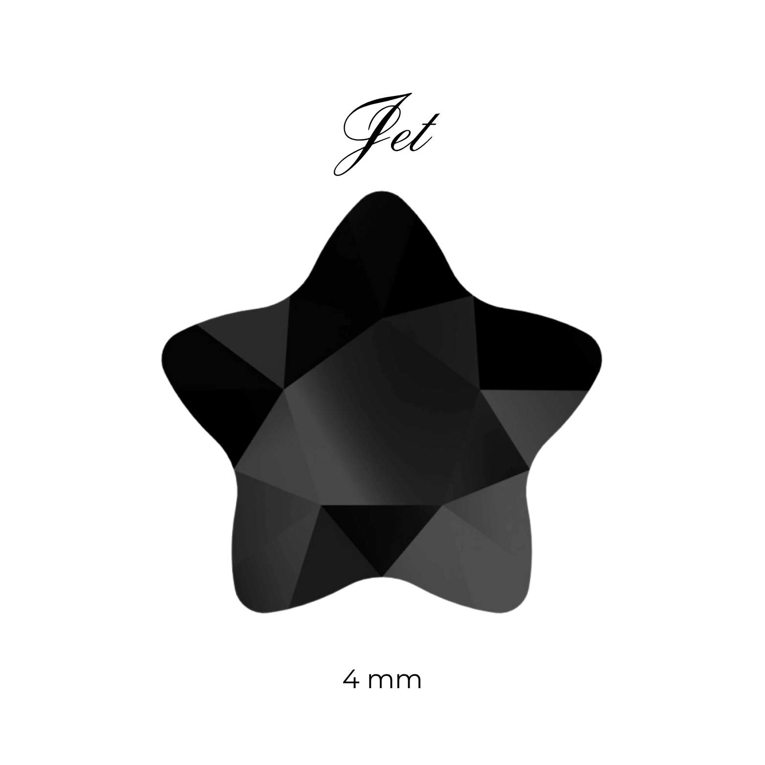 Swarovski Star Flower Tooth Gem
