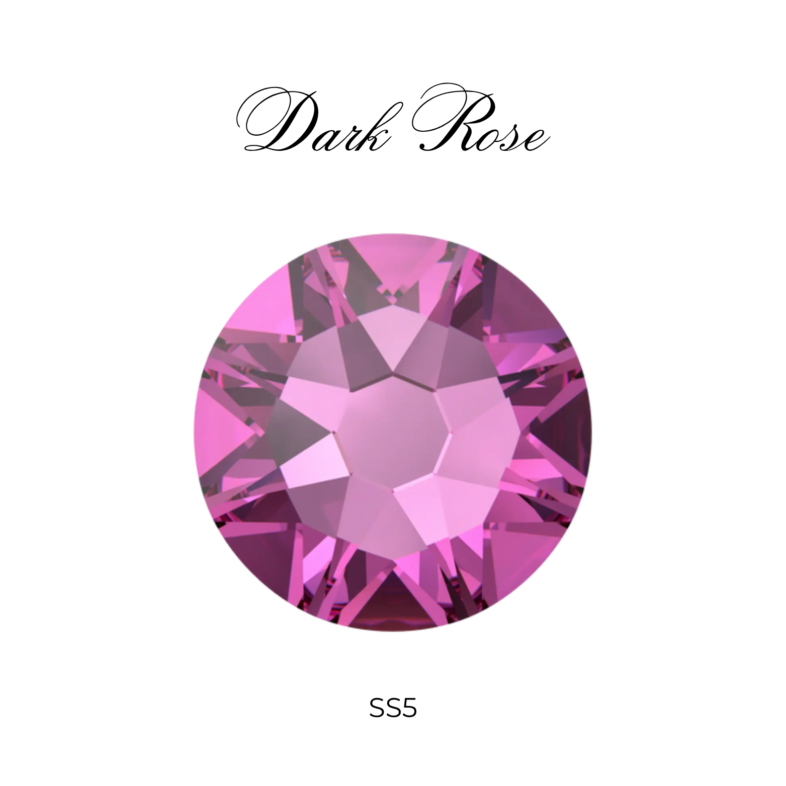 Round Colors Medium (SS5) Tooth Gem - Swarovski & Preciosa