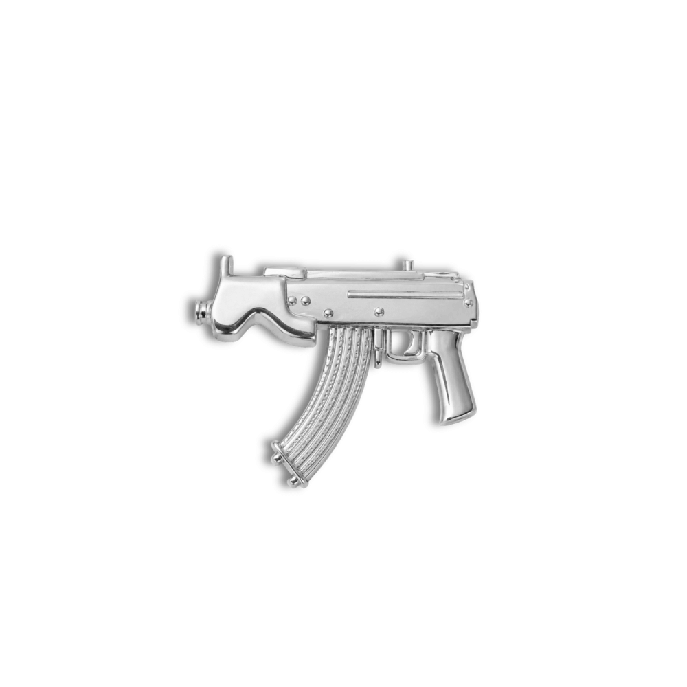 18K Gold Tooth Gem – AK-47 Gun