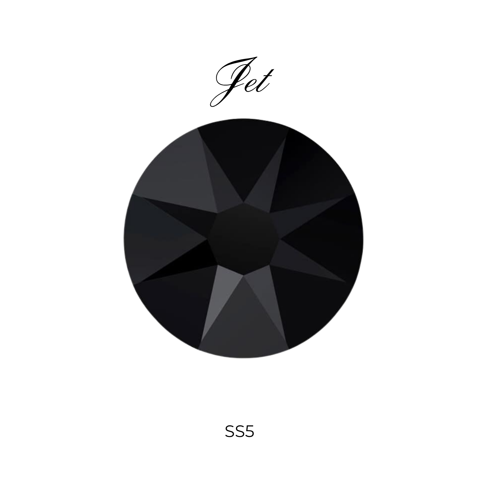 Round Colors Medium (SS5) Tooth Gem - Swarovski & Preciosa