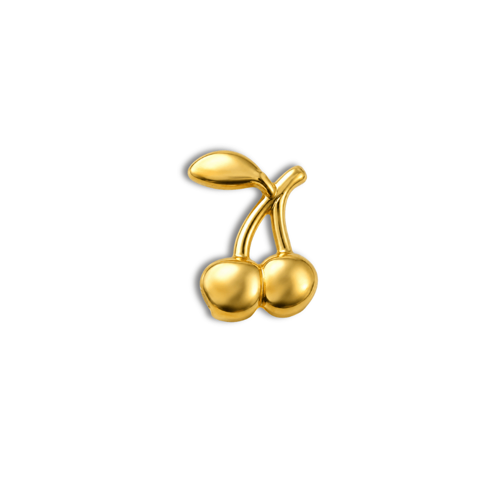18K Gold Tooth Gem – Cherry