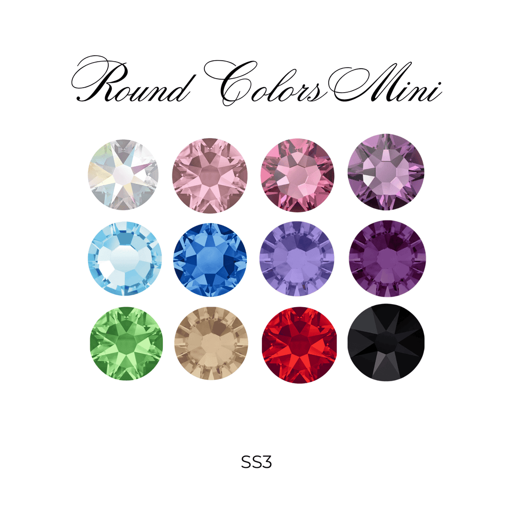 Round Colors Mini (SS3) Tooth Gem