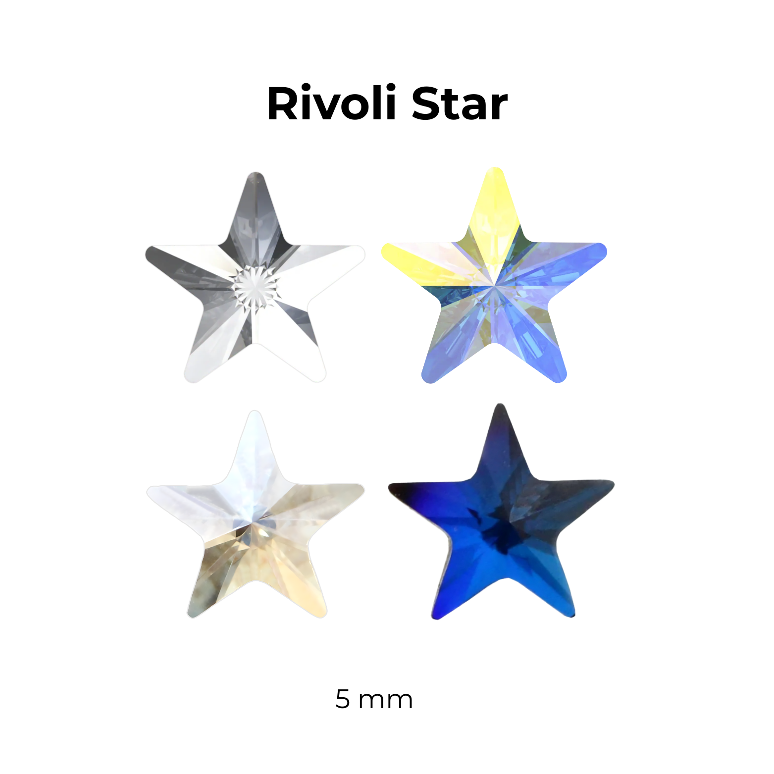 Rivoli Star – Lead Free Tooth Gem