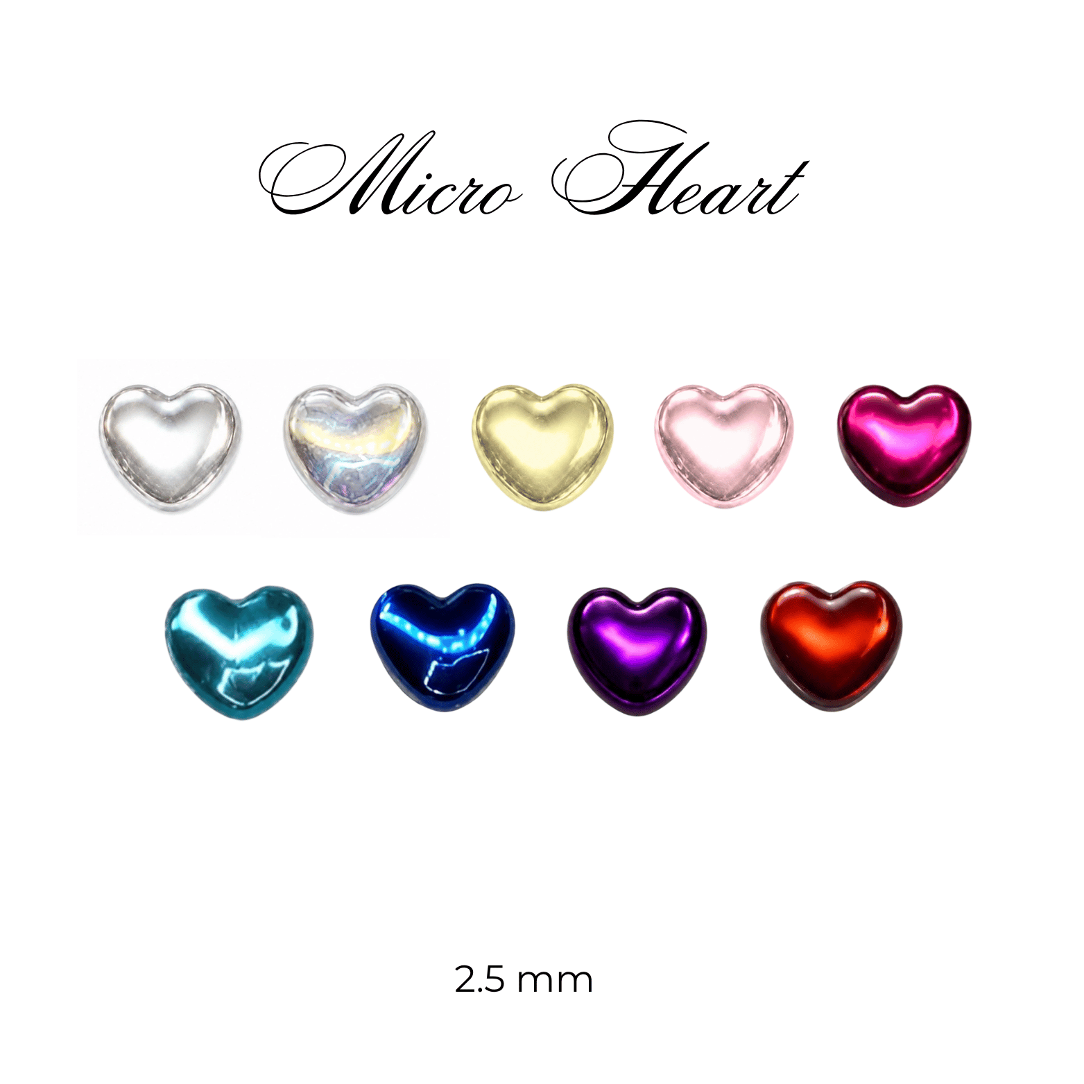 Micro Tooth Gems Heart