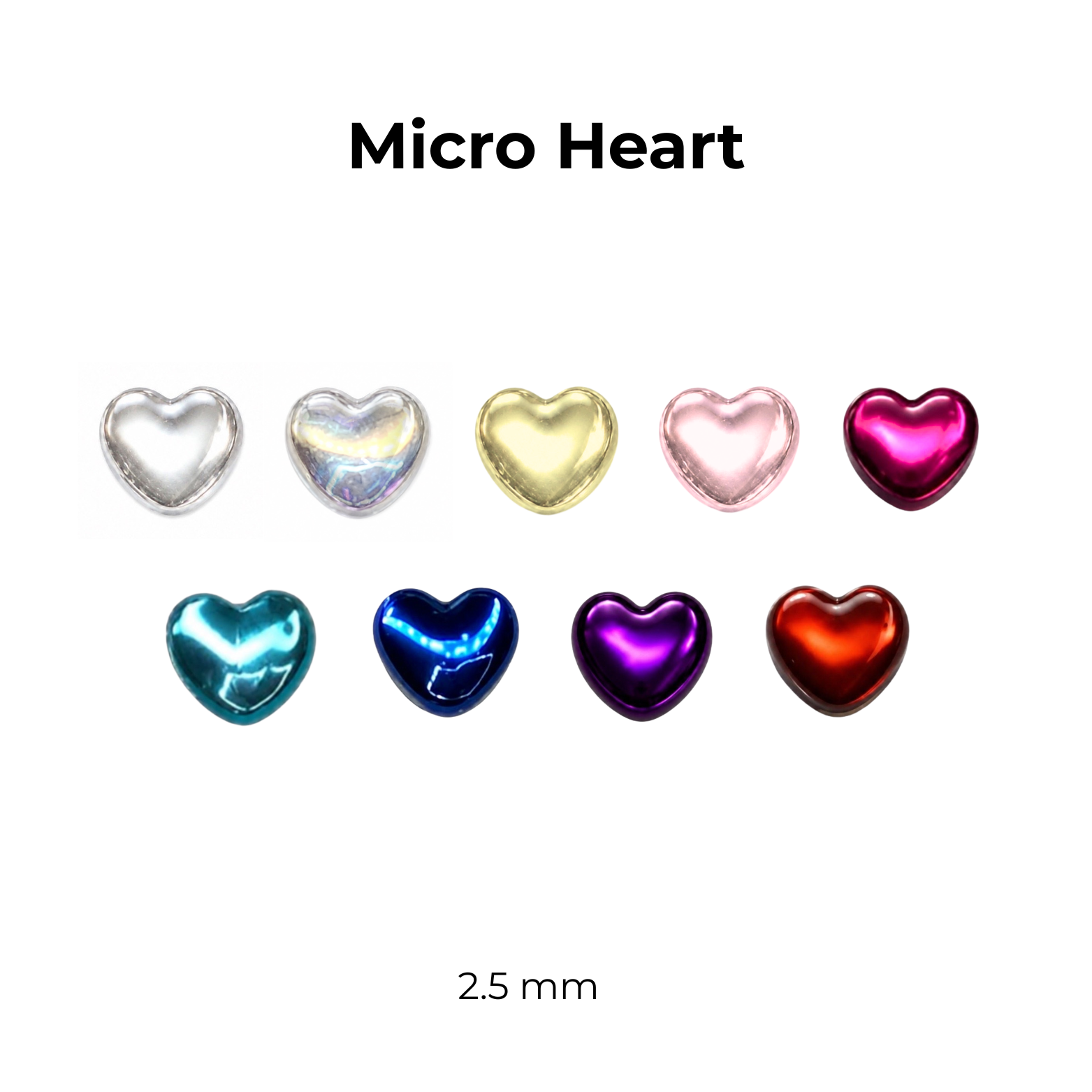 Micro Heart Acrylic