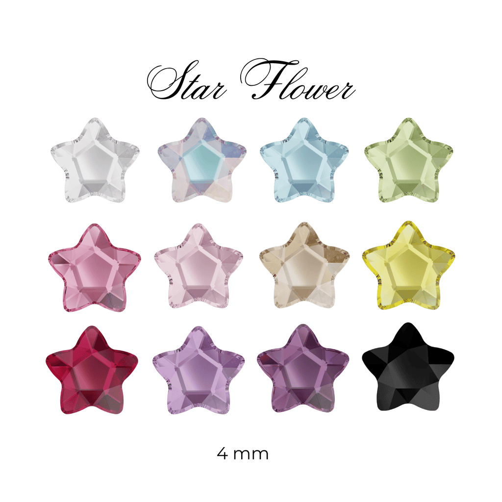 Swarovski Star Flower Tooth Gem