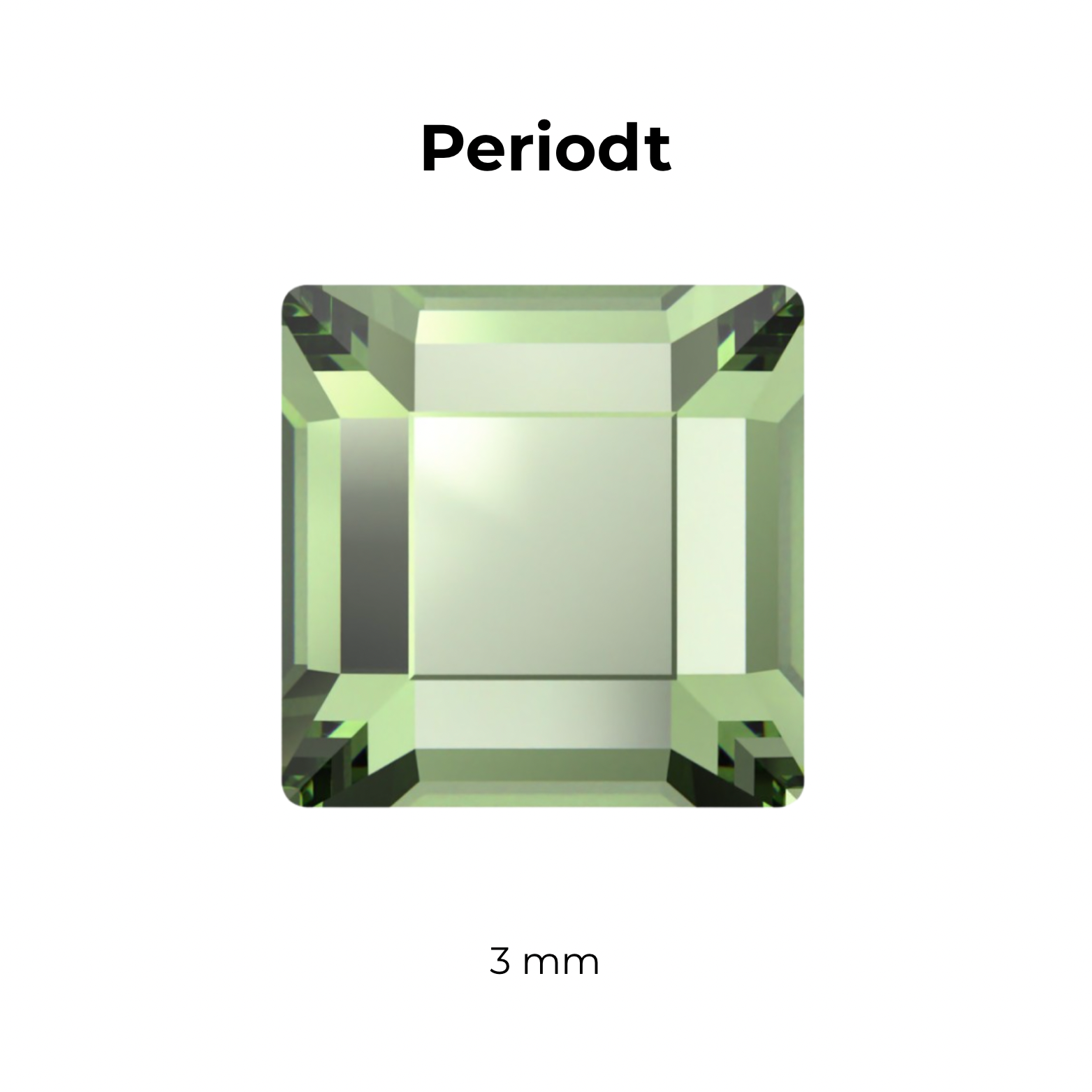 Square Tooth Gem - Swarovski