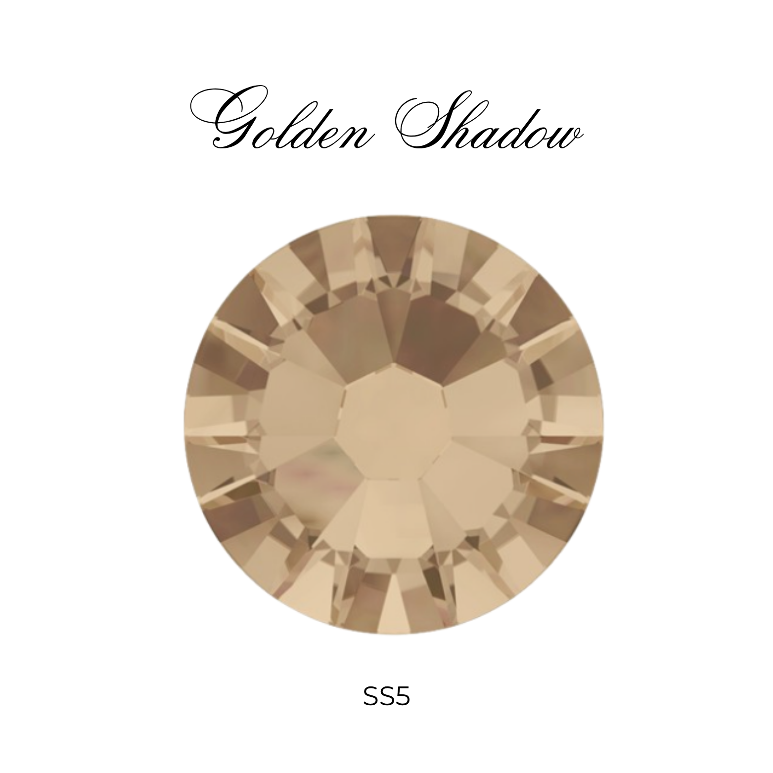 Round Colors Medium (SS5) Tooth Gem - Swarovski & Preciosa