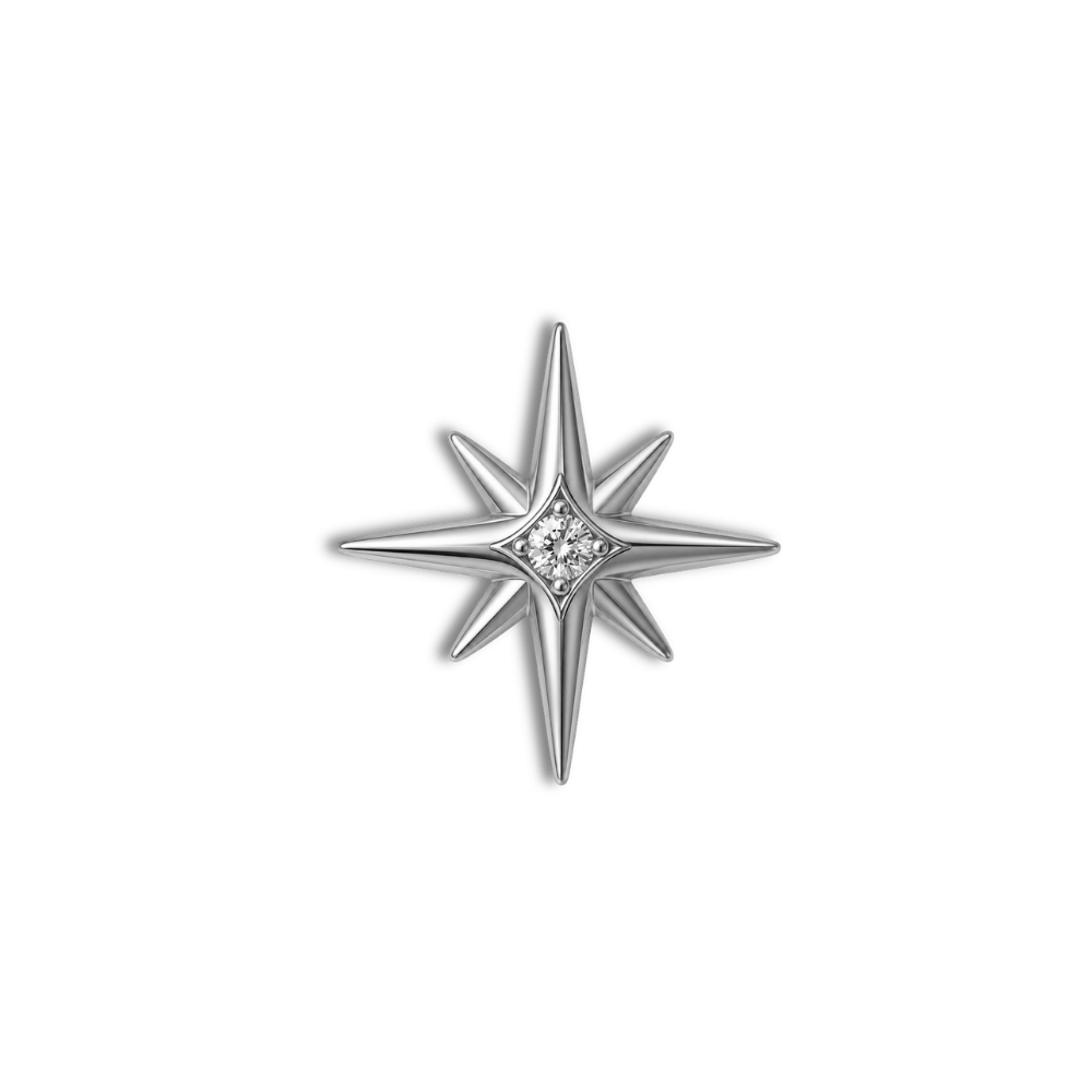 18K Gold Tooth Gems – Crystal Sparkle North Star