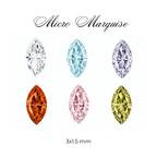 Micro Cubic Zirconia – Marquise