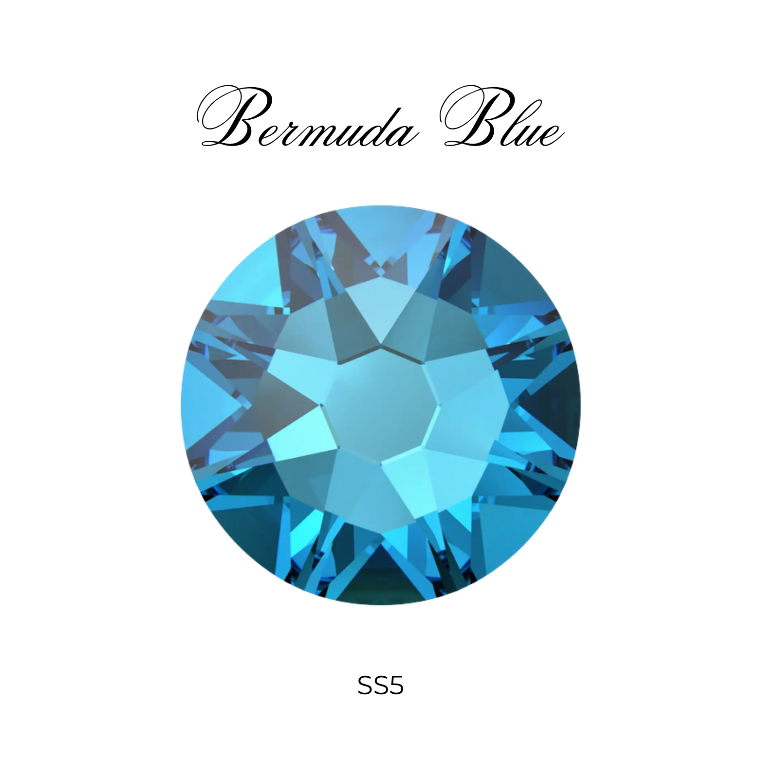 Round Colors Medium (SS5) Tooth Gem - Swarovski & Preciosa
