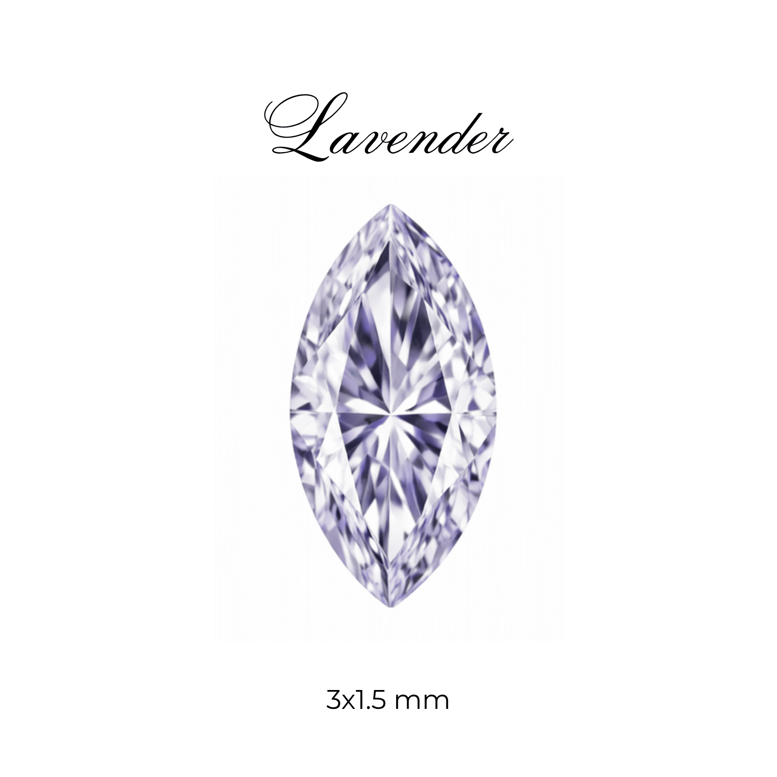 Micro Cubic Zirconia – Marquise