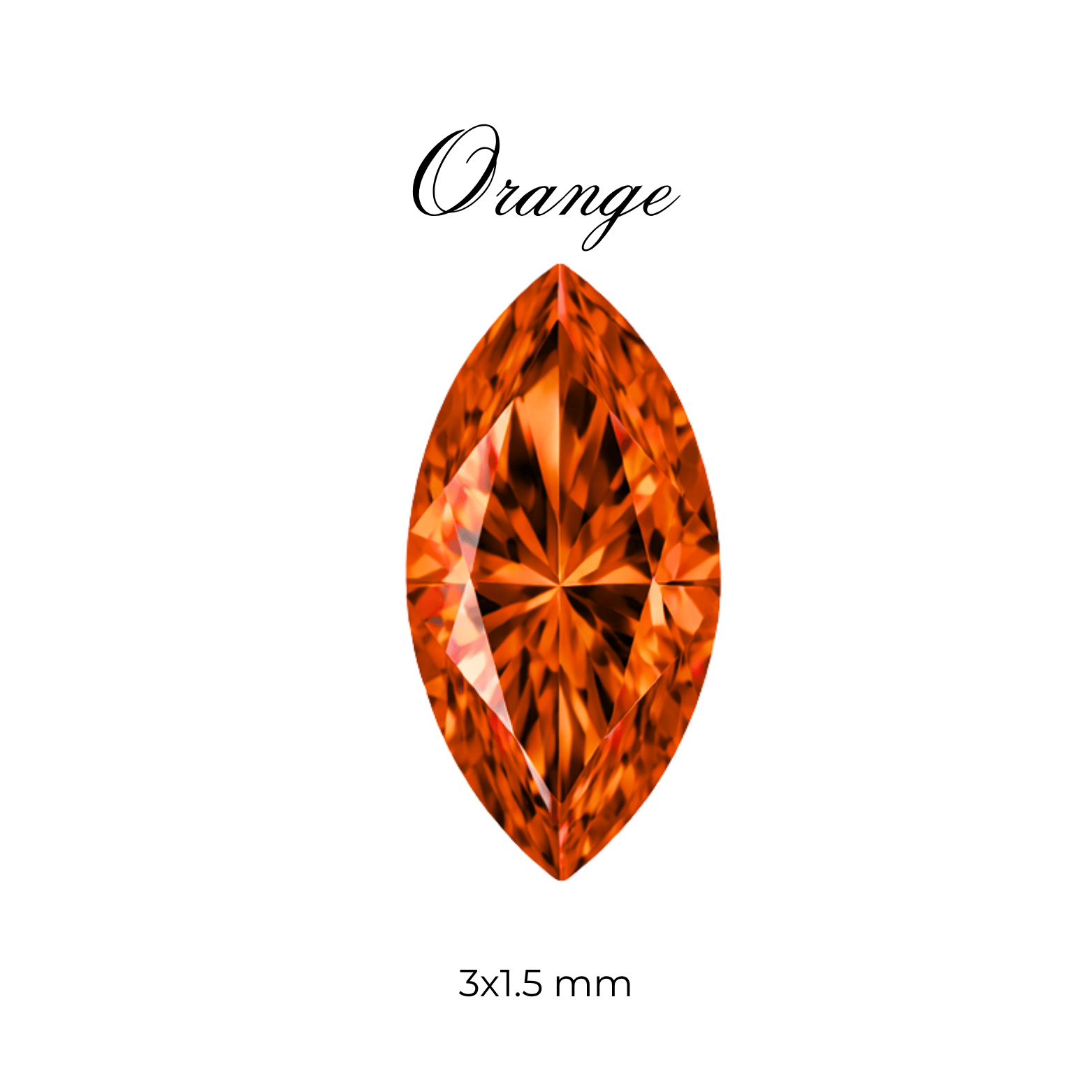 Micro Cubic Zirconia – Marquise