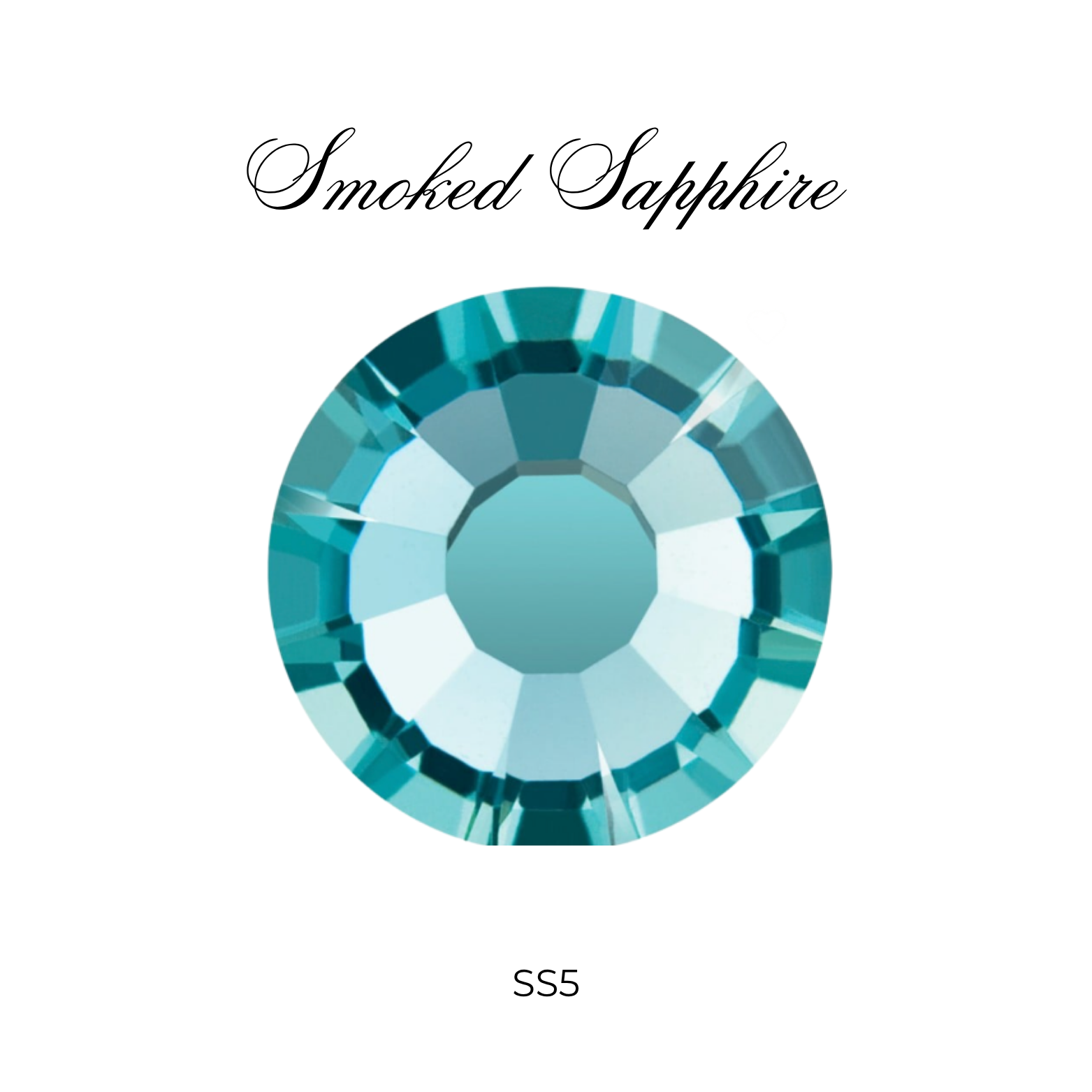 Round Colors Medium (SS5) Tooth Gem - Swarovski & Preciosa