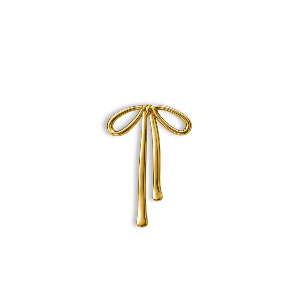 18K Gold Tooth Gems – Bow / Ribbon