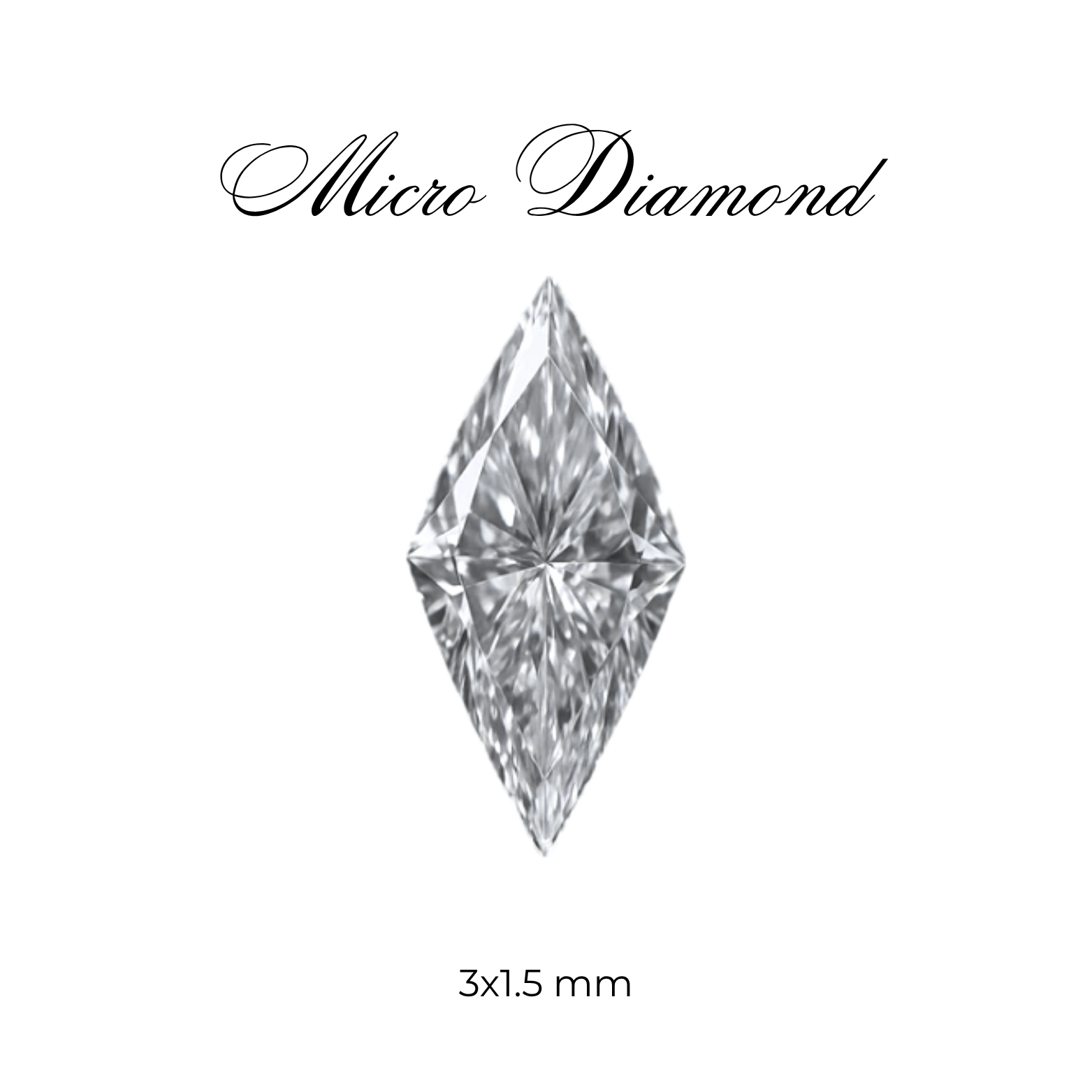 Micro Cubic Zirconia – Diamond