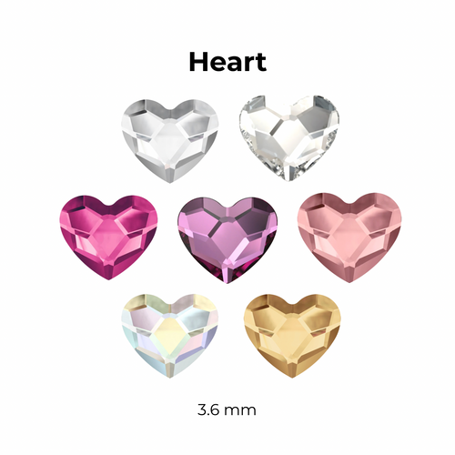 Heart Tooth Gem - Swarovski