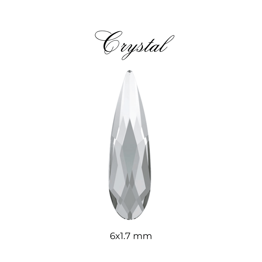 Swarovski Raindrop Tooth Gem