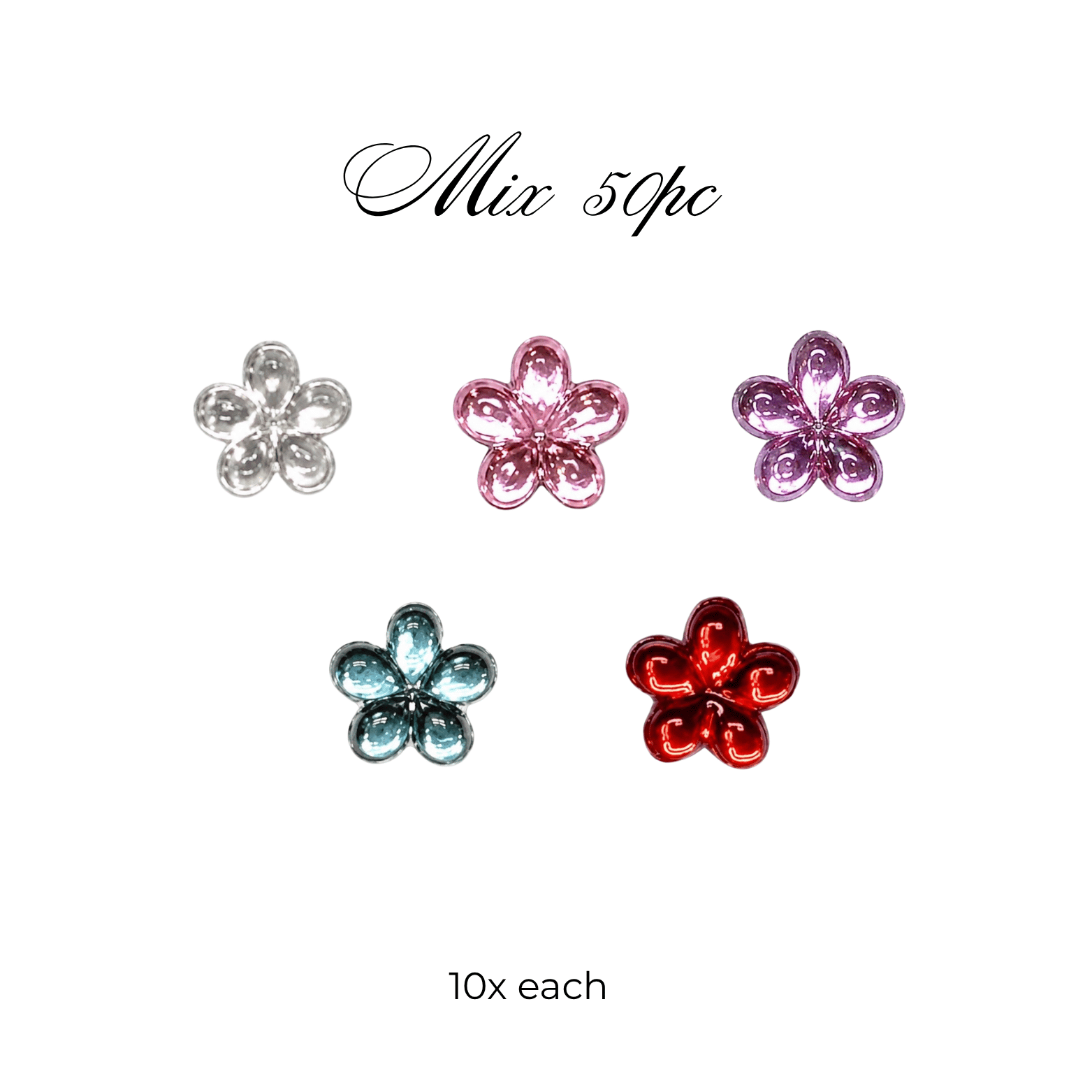 Micro Tooth Gems Flower