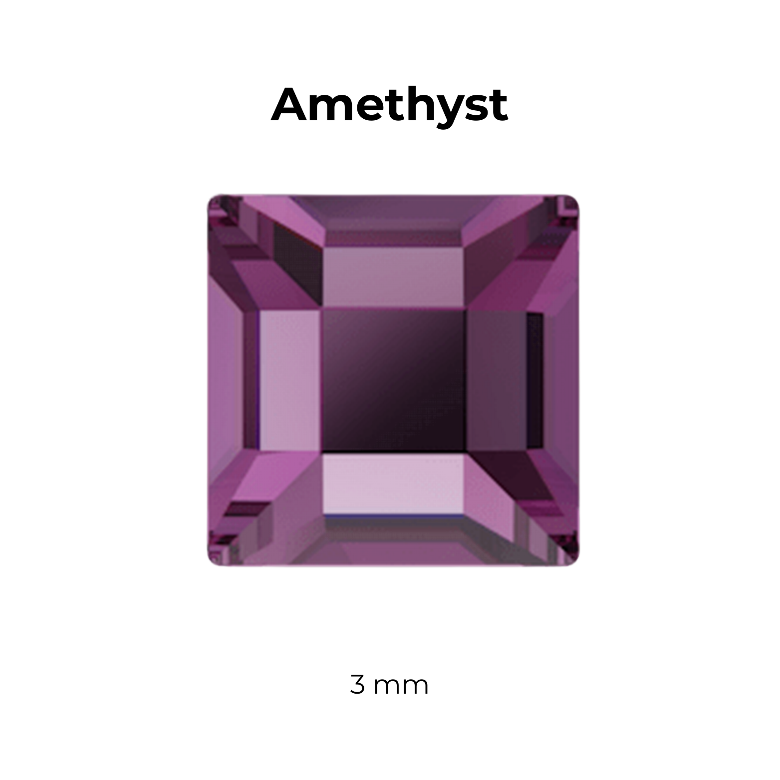 Square – Lead Free Tooth Gem
