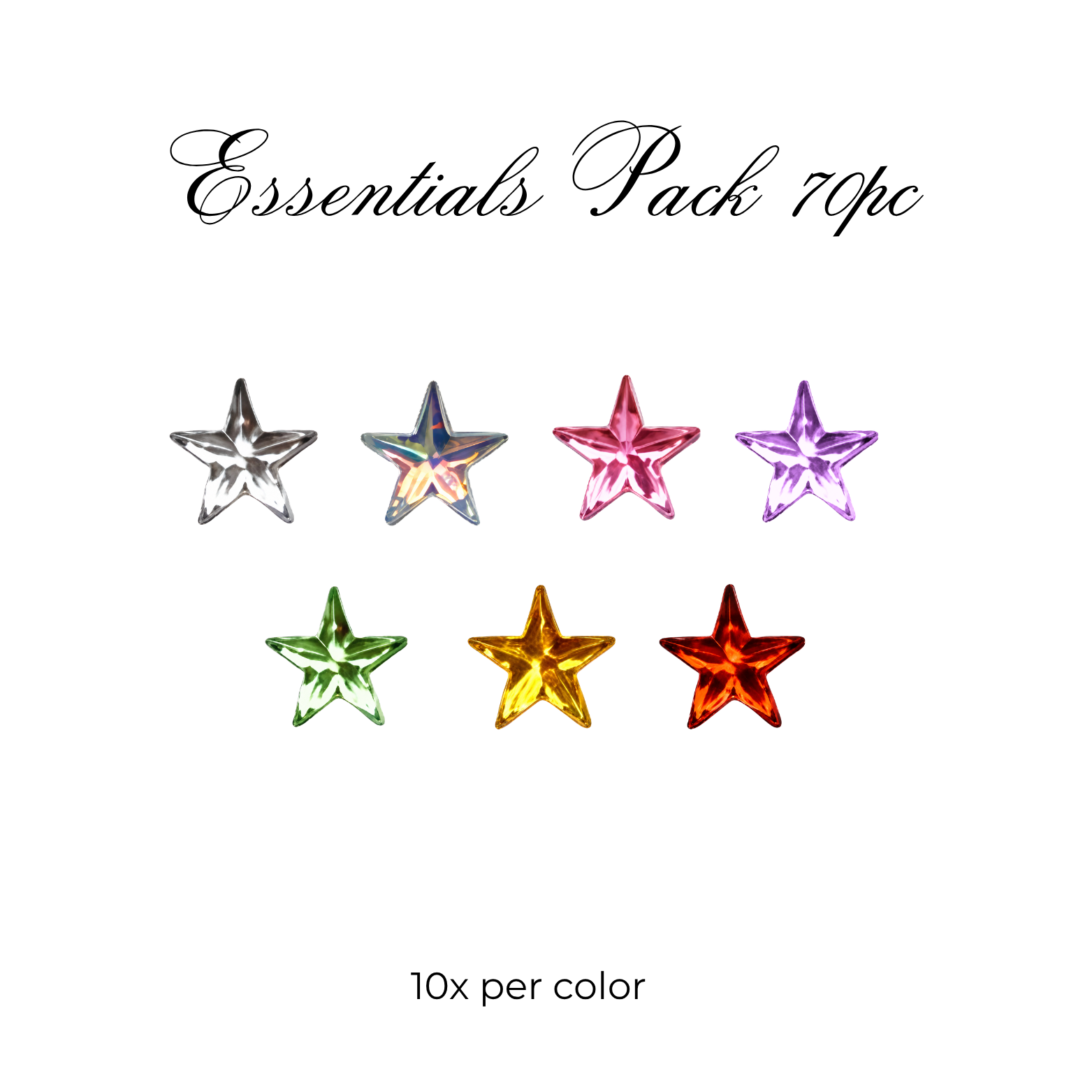 Micro Tooth Gems Star