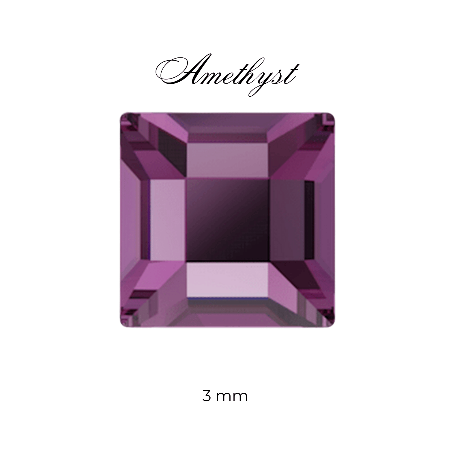 Swarovski Square Tooth Gem