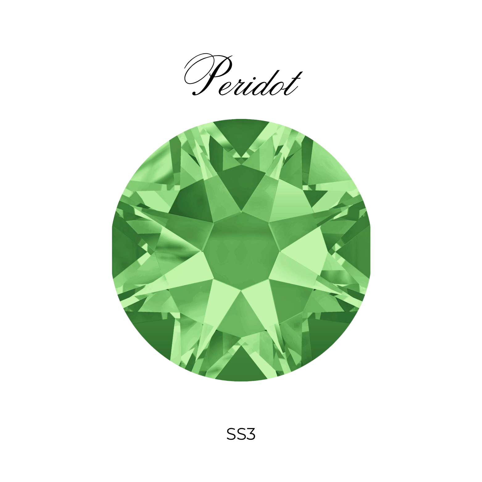 Round Colors Mini (SS3) Tooth Gem