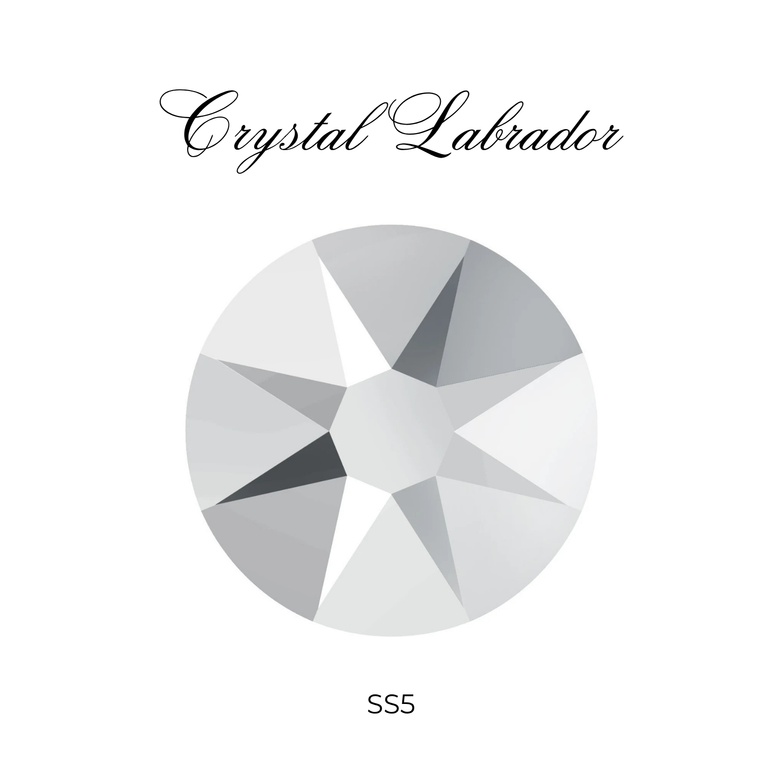 Round Colors Medium (SS5) Tooth Gem - Swarovski & Preciosa