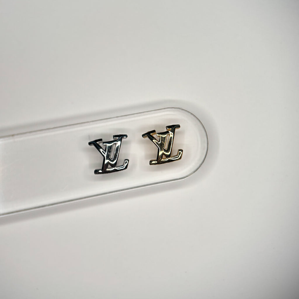 18K Gold Tooth Gem – LV Logo