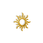 18K Gold Tooth Gems – Sun