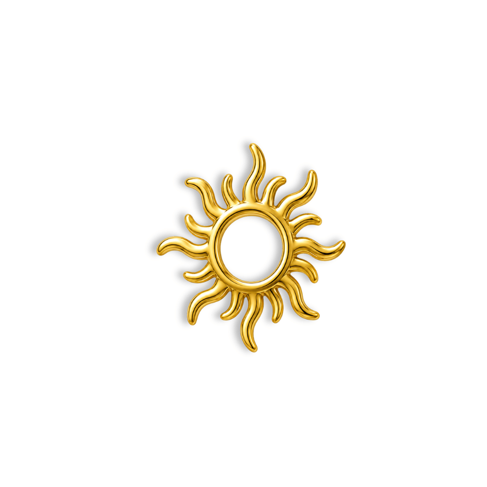 18K Gold Tooth Gems – Sun