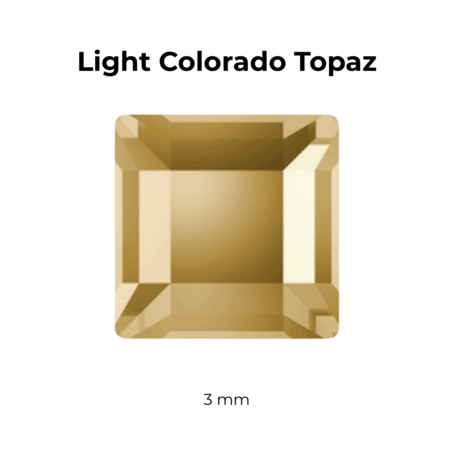 Square Tooth Gem - Swarovski