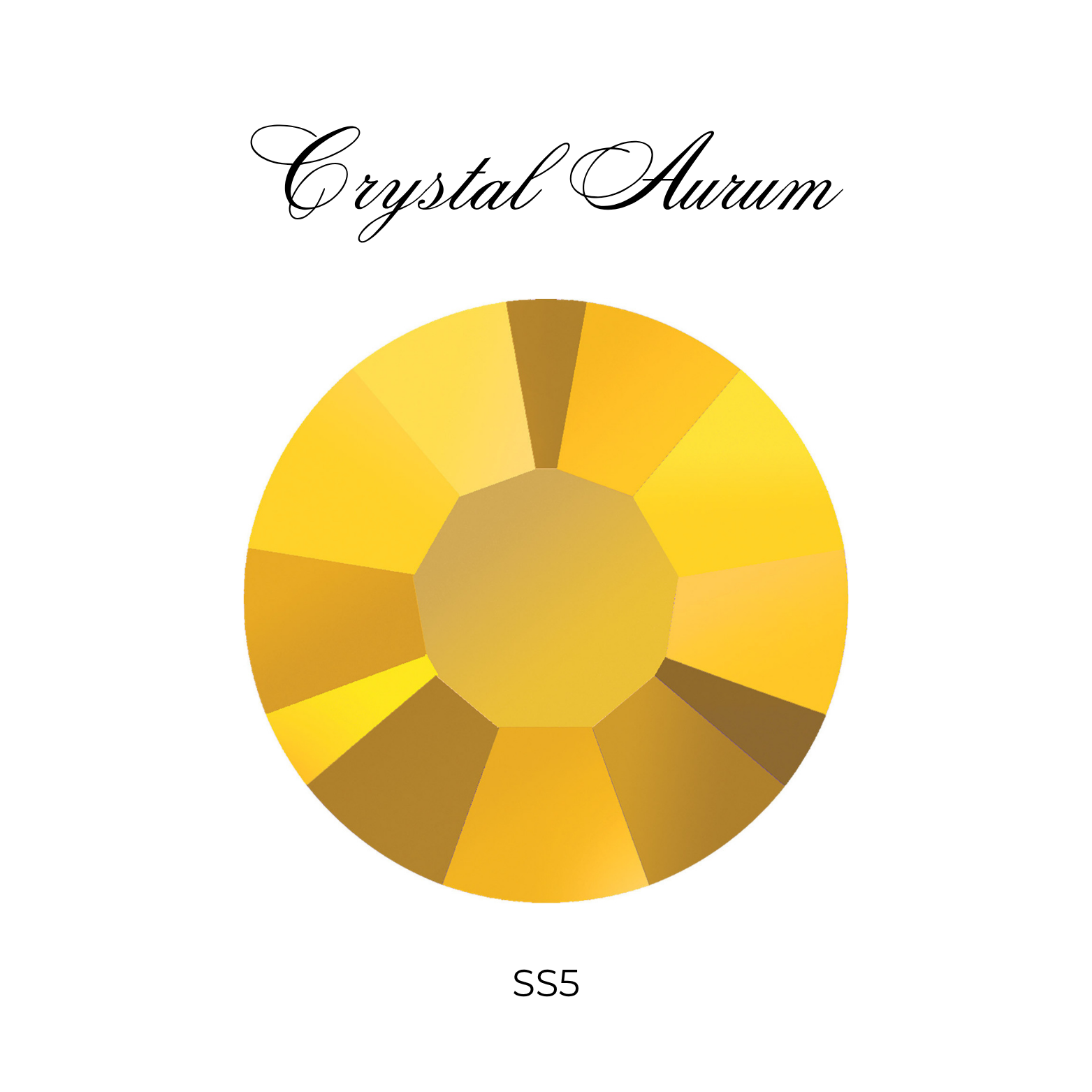 Round Colors Medium (SS5) Tooth Gem - Swarovski & Preciosa