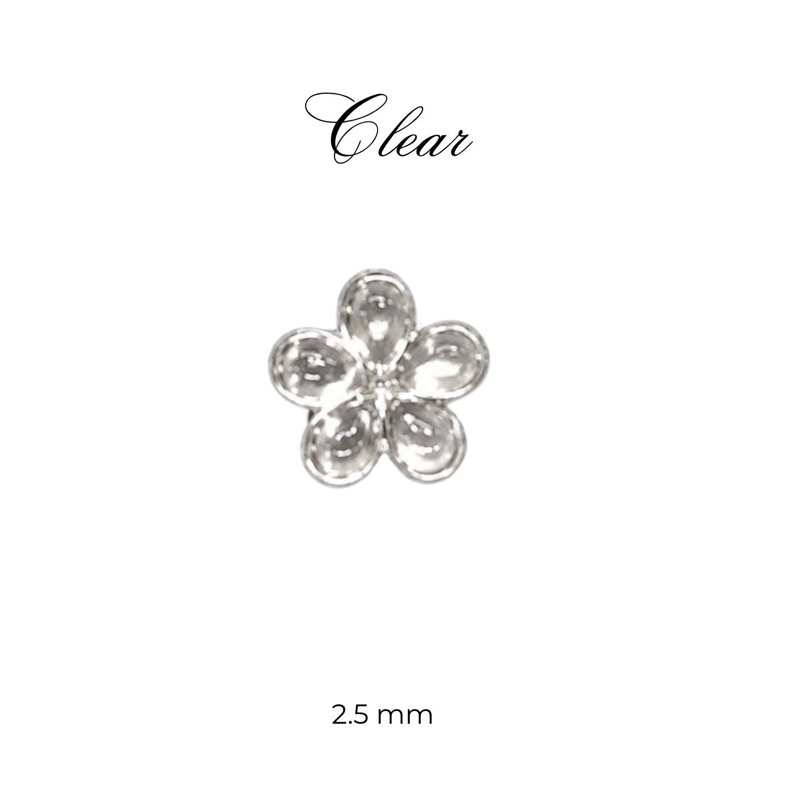 Micro Tooth Gems Flower