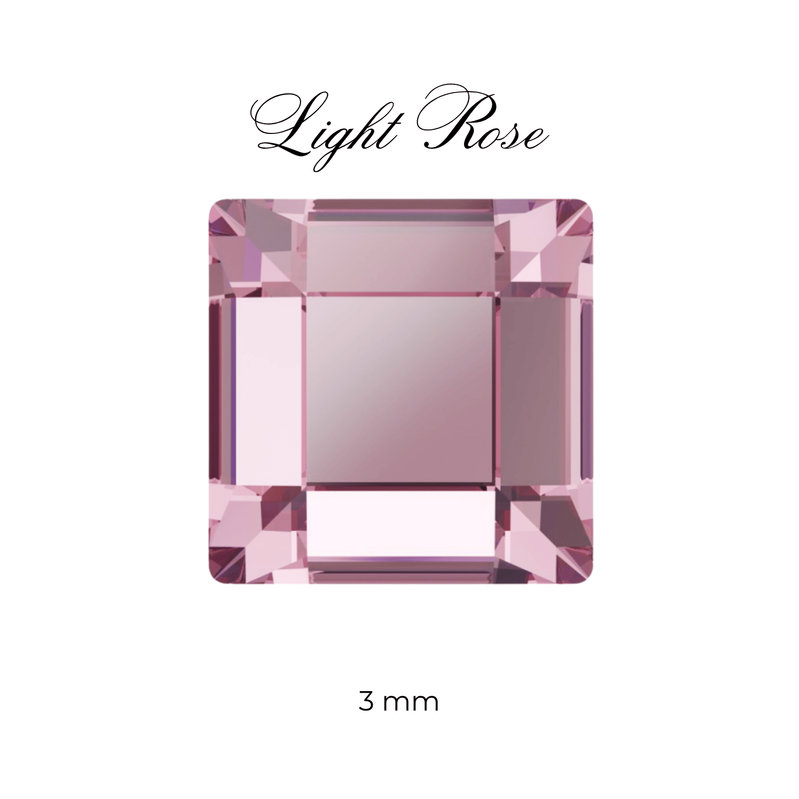 Swarovski Square Tooth Gem