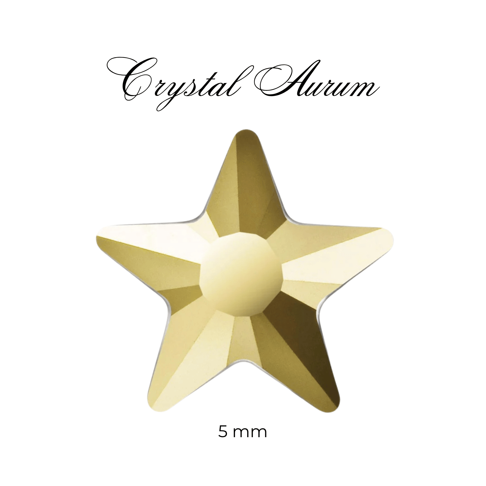 Swarovski Rivoli Star Tooth Gem